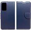 Generico Custodia Compatibile con ZTE Blade A72s display 6.74 COVER stand flip LIBRO gel PORTAFOGLIO Protezione antiurto ANTIGRAFFIO CASE MATTE schermo magnetica eco pelle porta carte vano card (blu)