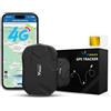 Winnes 4G GPS Tracker per Auto Localizzatore GPS con SIM Integrata Magnetico Batteria 20000mAh Impermeabile IP67 Anti-Furto,Geo-Fence,App Tracking in Tempo Reale,Basso Canone Mensile