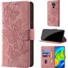 CaseGla Cover per Xiaomi Redmi Note 9, Rosa | Blocco RFID, Portafoglio Pelle PU, Flip Libro, Porta Carte, Magnetica Libretto, Antiurto Protezione Completa