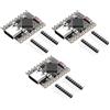 Ulegqin ESP32 S3 Mini ESP32-S3 Supermini scheda di sviluppo 2,4 GHz, WiFi, Bluetooth, processore dual-core, frequenza di clock 160 MHz, compatibile con Arduino ESPHOME (3 pezzi)