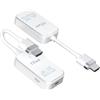 YOUTINGHDAV Trasmettitore e ricevitore wireless HDMI 4K, Extender 1080P@120Hz, trasmissione radio HD, video/audio da laptop, PC a monitor, TV, 165FT/50M WLAN HD trasmettitore e ricevitore