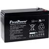 Powery FirstPower Batteria al Gel di Piombo per: ups APC Back-ups ES 700 7Ah 12V, 12V, Lead-Acid
