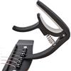 Genérico Spring Action Guitar Capo - Lightweight Portable Tuning Grabber Tool, Multifunctional Clamp Accessory For String Instruments, Durable Easy Grip Build | Pratica Performance Enhancement Accessory For