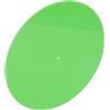 VBESTLIFE Tappetino per Giradischi in Acrilico, Tappetino di Ricambio per Piatto per Tutti i Giradischi Standard da 12 Pollici e Anche per Dischi da 33 1/3 Giri e 45 Giri (GREEN)