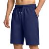 OSDUE Pantaloncini Uomo Shorts Estivi, Casual Pantaloni Corti Coulisse con Tasche, Bermuda Pantaloni Corti, Pantaloncini Sportivi, vestibilità Ampia Leggeri per Corsa Allenamento Casa, Blu Navy XL