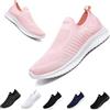 Hanani Scarpe Donna Uomo Sneakers Slip On Ginnastica Comode Tennis Running Scarpe da Camminare Jogging Tennis Outdoor Fitness Sportive Palestra Bianco Nero EU46