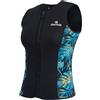 Owntop - Top muta da uomo e donna | 3 mm Gilet in neoprene termico senza maniche | Giacca muta | Caldo e confortevole | Per surf, snorkeling, nuoto, immersioni | Nero&Verde XXL