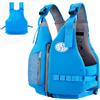 NEO-SPLASH Aiuto al Galleggiamento Adulti, Giubbotto Solido, Ideale per Sport Acquatici, kayak, Sup, Canottaggio, Snorkeling (L, Blue)