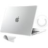 eleger Custodia non rigida compatibile con MacBook Pro 16 pollici M5 M4 M3 M2 M1 Pro/Max A3428 A3429 A3403 A3186 A2991 A2780 A2485, versione 2026 2024 2023 2021, Cover anti-crepa, trasparente opaco