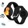 AXFEE Braccialetto per Apple Air-Tag Impermeabile, Bracciale Airtag Bambini