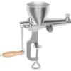 MEHOOSPVN Estrattore di succo per erba di grano, spremiagrumi manuale in acciaio inox, spremiagrumi per frutta e verdura, spremiagrumi per erba di grano, sedano, cavolo verde, spinaci