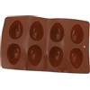 BESTOYARD Stampo Silicone Uova Di Pasqua 8 Cavità Per Cioccolatini Dolci Cupcake Muffin Antiaderente Resistente Facilità Di Pulizia Per Feste Compleanni E Occasioni Speciali