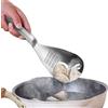Generic Utensile per sollevamento pasta, per spaghetti - Cucchiaio per spaghetti in acciaio inox con manico comodo | Strumento per levigare apribottiglie, utensile da cucina multifunzionale per zucca,