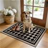 Enyhom Zerbino Ingresso Esterno 60x90cm, Tappeto Ingresso Interno Antiscivolo, Zerbino da Esterno Assorbente, Lavabile Tappeto per Porta, Corridoio