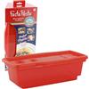Fasta Pasta Cuocipasta per microonde - The Original (rosso) - Nessun disordine, attaccatura o W