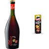 2 Sorelle Special, Birra Doppio Malto Chiara, Prodotta con Metodo Artigianale, 750ml - 750 ml & Pringles Flame Spicy BBQ | Snack Salato al gusto di Salsa Barbecue Piccante|Vegetariano