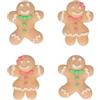 FunCakes Decorazioni di Zucchero Pan di Zenzero per torte: pronto per l'uso, perfetto per spettrale o cupcakes mostruosi, muffin e altro, certificato senza glutine - Set / 12