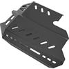 Saluaqui Piastra Paramotore in Acciaio Al Carbonio Sotto Protezione del Motore del Motociclo Compatibile con CB500X 2019 2021 e CB400X 2019 2021 (BLACK)