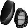 WOKICOR 2 Pezzi Coprisella Moto Universale in Pelle PU Nero per Scooter