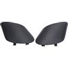 Akozon Copertura del Braccio dello Specchietto Laterale, Tappo dello Stelo dello Specchio Dell'auto Sinistro/destro per Fiat 500 per Fiat 500 Convertibile per Abarth 595 per Abarth 695