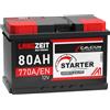 LANGZEIT Batterien LANGZEIT batteria auto 80Ah 12V avviamento sostituito 74Ah 75Ah 77Ah