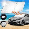 SHAOHAO Compatibile con Kia Ceed GT/ProCeed gt 2018-2025 /XCeed SUV 2020-2025 Parasole pieghevole, protezione dai raggi UV e dal calore, parabrezza Accessori per auto Parasole