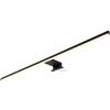 kalb Material für Möbel kalb lampada LED bagno Running Light 80 cm IP44, applique specchio effetto luminoso dinamico, 230V, parete o armadietto a specchio, nero/cromo, 3000K/4000K (nero, bianco caldo)