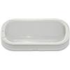 Area illumina Plafoniera LED di Emergenza IP65 18W, 3CCT 3000K/4000K/6500K, 1850LM, Rotonda o Ovale, Policarbonato, 4h Autonomia (Ovale)