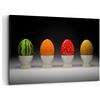 ARTTOR Stampe da Parete Moderne 100x70 cm Quadro su Tela Cucina - 2319 | Frutta Ceramica Cibo Quadro Decorativo Grande 1 pezzo Soggiorno Camera da Letto Arte da Parete Decorazione da Parete ARTTOR