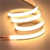 JOYLIT Striscia LED Neon COB 24V 5M 3000K Bianco Caldo | Silicone Flessibile IP67 Impermeabile 480 LED/M Luce Uniforme Dimmerabile per Interni ed Esterni (Solo Luci)