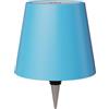 nulmvic Lampada da tavolo senza fili, con controllo touch, dimmerabile, 3 temperature di colore, luce per bottiglia di vino per bar, ristoranti, esterni, decorazione (azzurro)