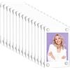 Huucozn 15 Paia Cornice per Foto in Acrilico Magnetica 9 x 6 cm Cornice Portafoto Trasparente in Acrilico Cornici Magnetiche a Due Facce Espositore per Foto Senza Cornice per Foto e Cartoline