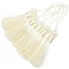 Hetuyon 20 mini nappe fatte a mano in seta con nodo cinese con passante per segnalibri, artigianato fai da te, orecchini di gioielli, ghirlande, lauree, feste, portachiavi e piccole decorazioni da appendere
