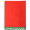 UNITED COLORS OF BENETTON. - Telo mare 90 x 160 cm 380 gsm velluto 100% cotone rosso Casa Benetton, 90 x 160 cm