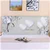 uyeoco 180cm/150cm Copri Testiera Letto Matrimoniale Singola,Copritestiera Letto Una Piazza E Mezza Cotone Elasticizzata Fantasia,universale Copertura Per Testiera Per Letto Lavabile(Color 4,150cm/59in)