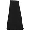LIGHTAOTAO Borsa Porta Tappetino Oxford Nero Pieghevole Chiusura a Coulisse per Tappetino da Yoga e Stuoia da Esterno, Resistente alla Polvere per Patio e Campeggio