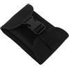 TOYANDONA Marsupio capacità 2-3kg per Immersioni Subacquee Porta Pesi in Nylon Nero con Fibbia a Sgancio Rapido Struttura Laterale Stabile per Immersioni Ricreative