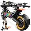 Tigoten J2 max Monopattino Elettrico Adulto, 11 Pollici Scooter Elettrico Pieghevole, Batteria 48V 18.2Ah, Autonomia 50km, Display HD, Doppio Freno a Disco e Ammortizzatori, Regalo per Natale e Laurea, IPX5