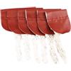 Gungtj Tasche per tavolo da biliardo, tasche in pelle per tavolo da biliardo