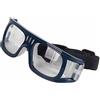 XUMIUZIY Montatura Protettiva Sportiva, Occhiali Blu Scuro per Basket, Calcio, (Profondo blu)