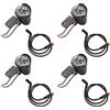 Tuminita 4X E-Bike LED 6V 12V 24V 36V 48V 60V Luce per Bicicletta Anteriore Impermeabile Connettore Impermeabile (2 Pin)