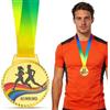 VERDANVERSE Medaglia Sportiva in Lega di Zinco Resistente con Cordino per Running all'aperto, Premio per Atleti e partecipanti