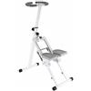 Folpus Climbing Machine Stepper Fitness Arrampicata Verticale Macchina Cardio Attrezzo con Telaio Triangolare in Metallo E Corda Elastica con Controllo, Manico Curvo