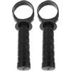 ULTECHNOVO 2 Pezzi Maniglia di Ricambio per Gyro Ball in Abs Nero Impugnatura Confortevole e Design Staccabile per Allenamento Forza Polso e Massaggio Muscolare