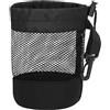 LIGHTAOTAO Borsa da Golf in Nylon Nero Design a Fibbia Primaverile Sacchetto Traspirante a Rete Coulisse per Palline da Golf