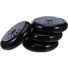 TOYANDONA 4pezzi Ruote Skateboard Resistenti e Silenziose Pneumatici Inline per Scooter e Pattini Uso Indoor Outdoor Nero