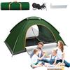 Generic Tenda da campeggio | Tenda da campeggio portatile diretta pesante - Tenda da campeggio impermeabile per 2 persone, per viaggi vacanze cortile picnic viaggio su strada e caccia