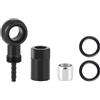 TerchPilet Kit di montaggio banjo compatibile con Shimano SLX XT XTR ZEE Saint BH90 tubo M640 M7000 M8000 M8020 - M9120, in lega di alluminio CNC, freno a disco idraulico, connettore a oliva