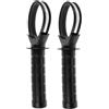 Lurrose 2 Pezzi Maniglia per Palla Giroscopica per Allenamento Polso Design Ergonomico in Abs Versatile per Esercizi di Riabilitazione e Potenziamento Muscolare