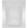 Generisch Vetro di ricambio 80 mm x 80 mm per lampade a gas, bianco opaco